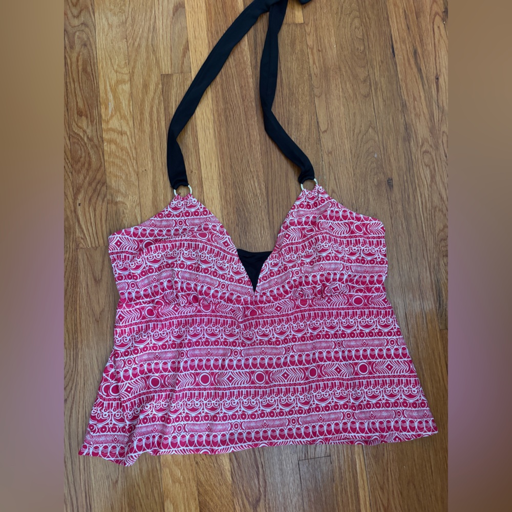 Plus Size Halter Top Bathing Suit